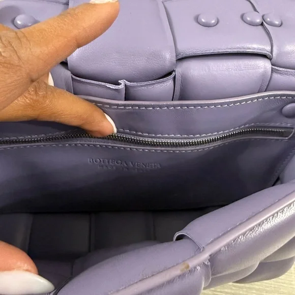 Purple Chain Shoulder Bag - Picture 5 of 5